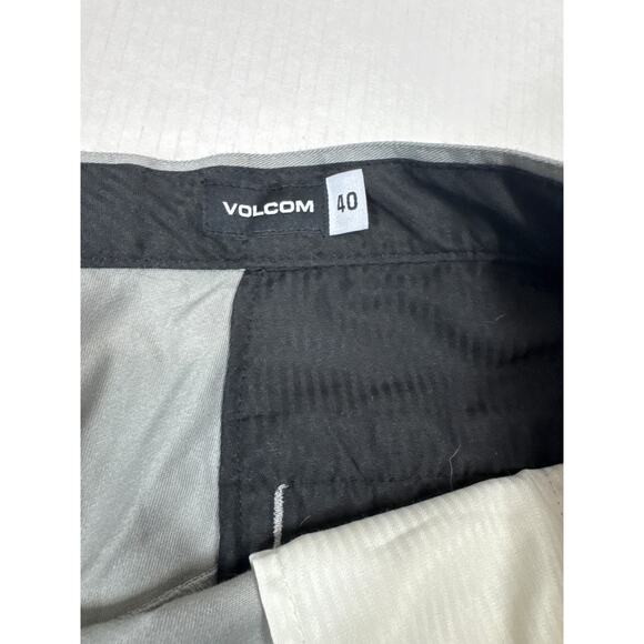 Volcom Men’s Shorts Cotton Blend Straight Leg Regular Fit‎ Flat Frot Bermuda 40 - Picture 4 of 5